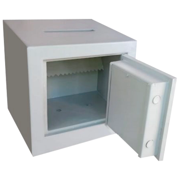 Cofre Boca de Lobo TCL 40 – aberto, mostrando o interior