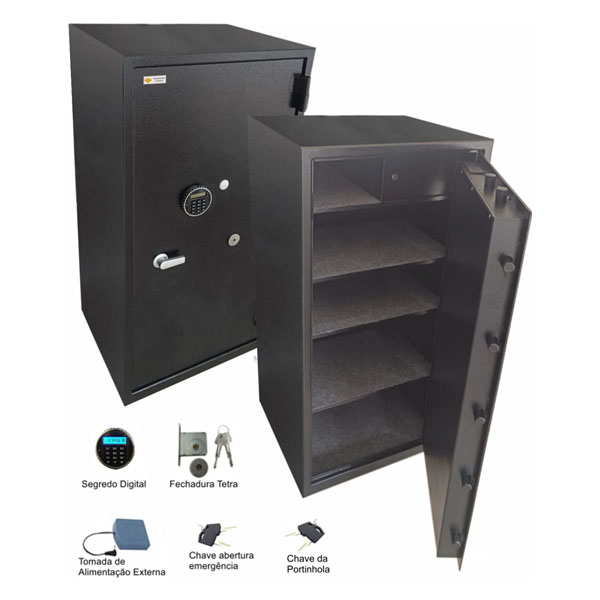 Cofre Digital TCL 1200 EA Black